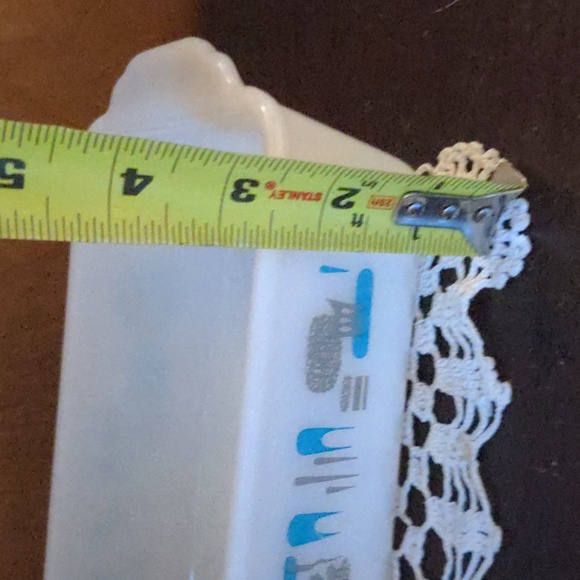 Fire King Blue Heaven Bread Dish - Picture 8 of 8